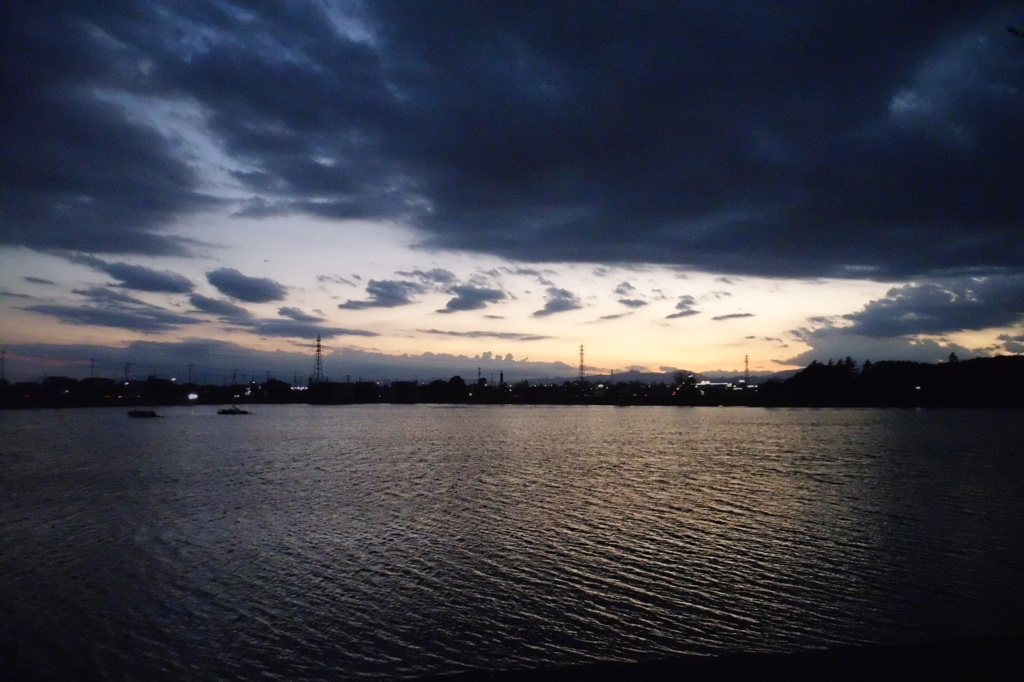 2014/11/03_伊佐沼の夕暮れ