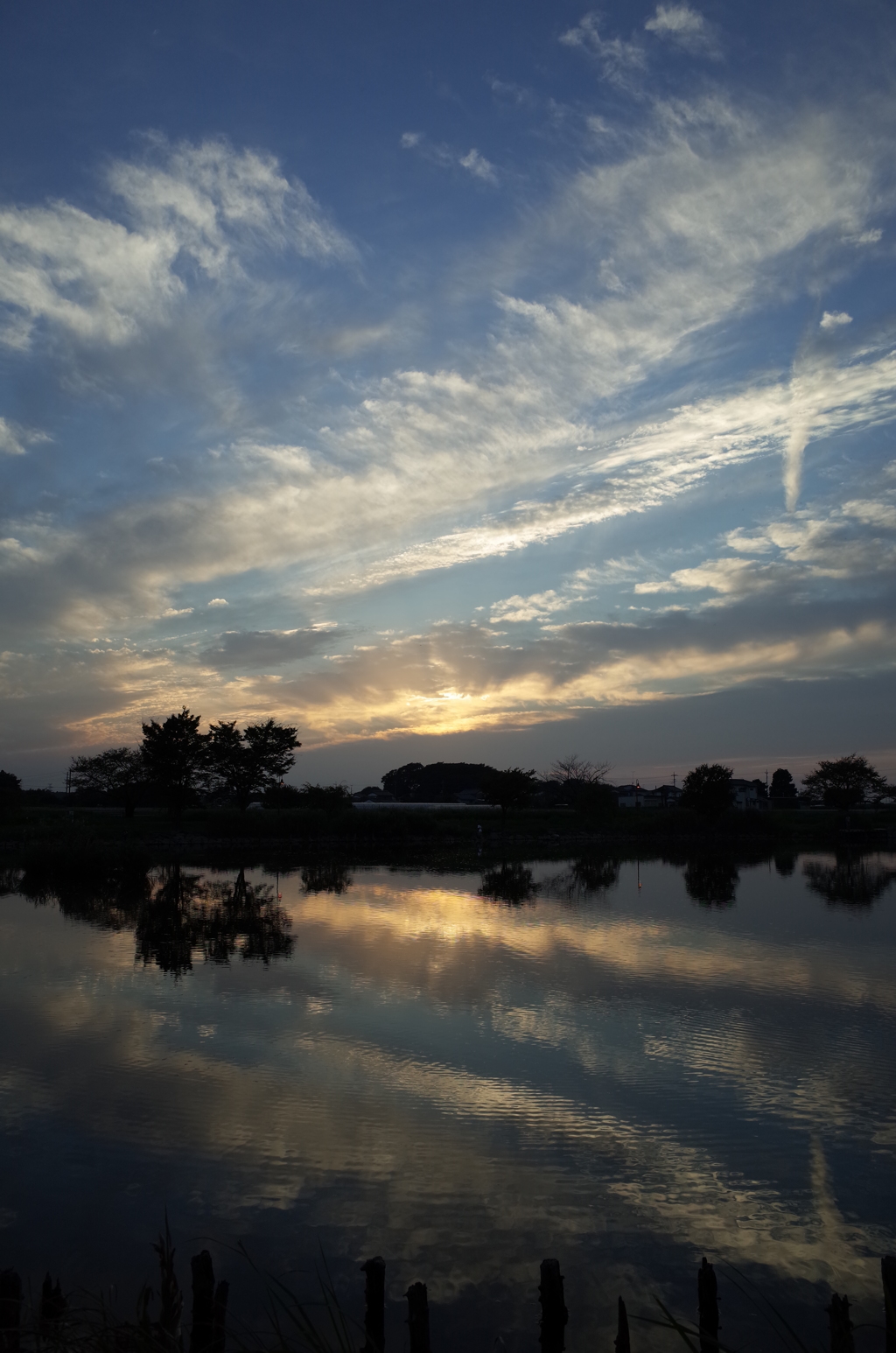2015/10/03_柴山沼の夕暮れ