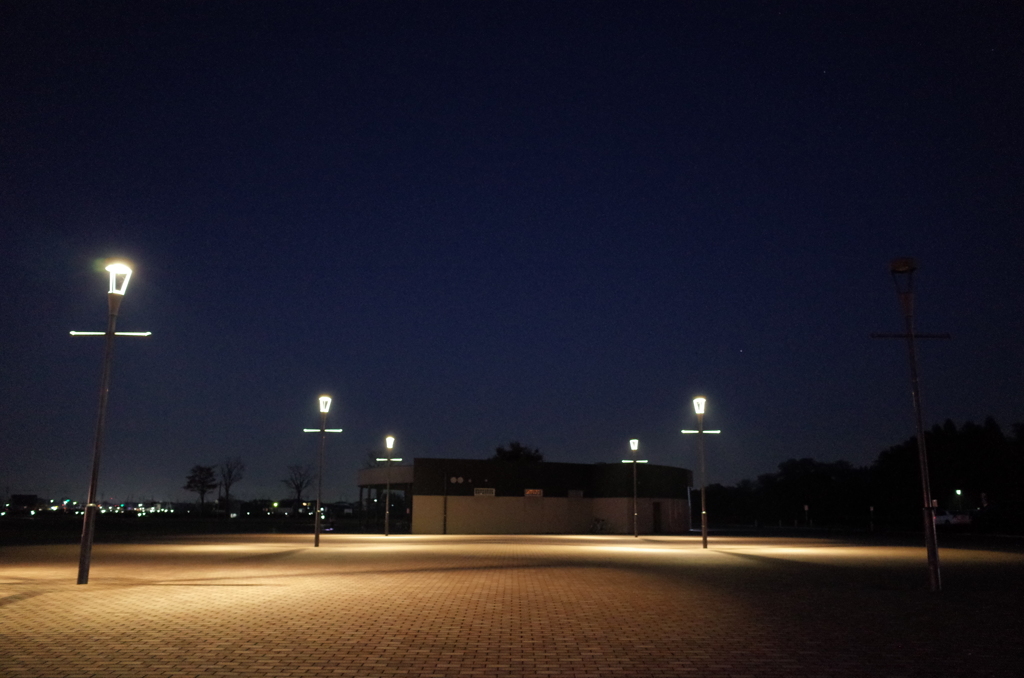 2014/11/22_夕暮れのさきたま古墳公園