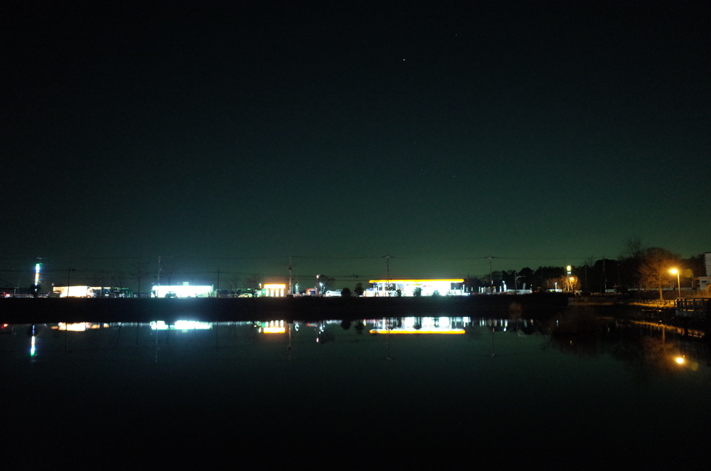 2015/01/24_夜の弁天沼