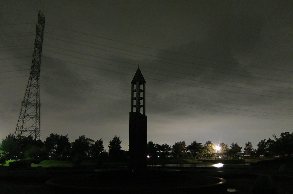 2015/10/04_夜の平成の森公園