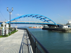 2017/10/26_丸亀港と京極大橋