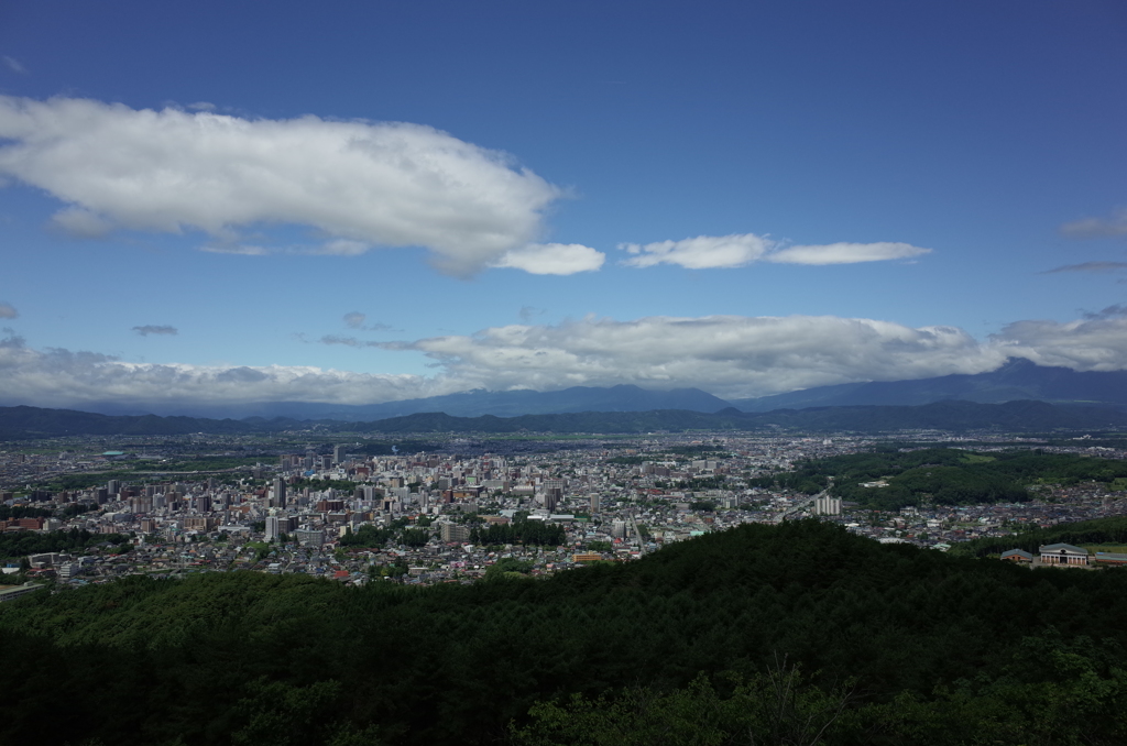 2016/07/18_岩山公園 岩山展望台からの眺め