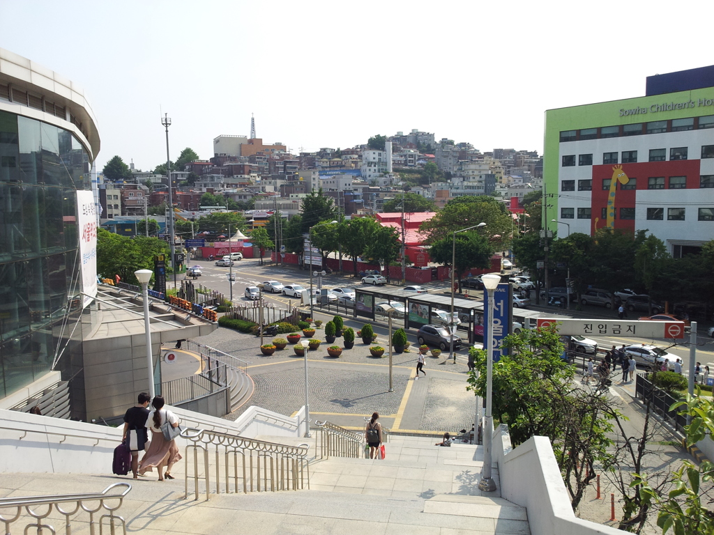 2017/06/17_ソウル駅西口からの眺め