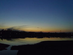 2017/01/07_伊佐沼の夕暮れ