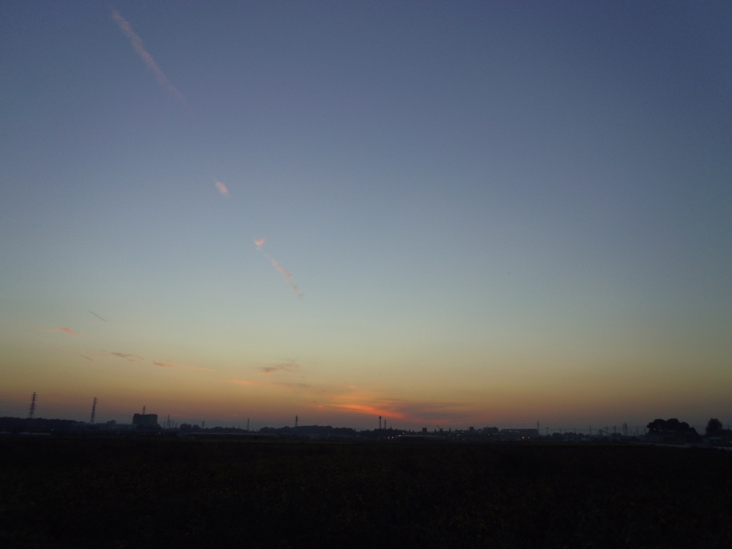 2016/10/15_夕暮れ