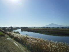 2016/11/14_岩木川と岩木山