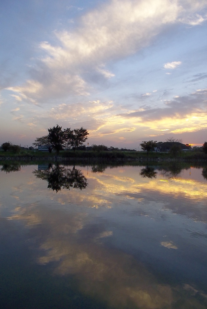 2015/10/03_柴山沼の夕暮れ