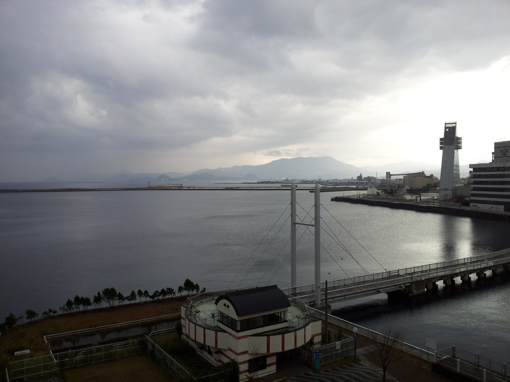 2016/11/13_青森ベイブリッジから青森湾を望む