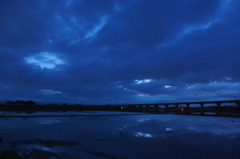 2015/06/21_水田の夕暮れ