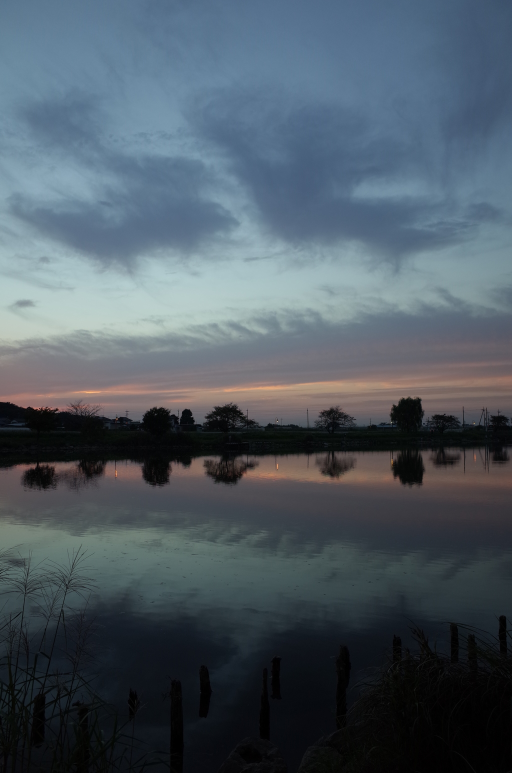 2015/10/03_柴山沼の夕暮れ
