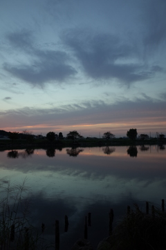 2015/10/03_柴山沼の夕暮れ