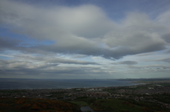 2016/05/20_アーサーズ・シートからフォース湾を望む