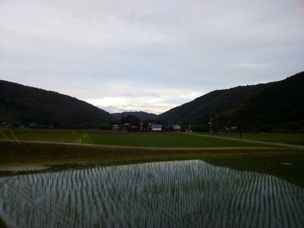 2018/07/07_山里の夕暮れ
