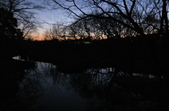 2015/02/14_夕暮れの秋葉の森総合公園