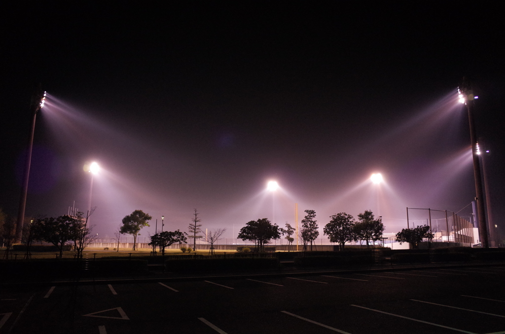 2014/11/22_夜の上谷総合公園