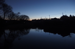 2016/01/01_新沼の夕暮れ