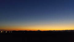 2013/12/30_夕暮れの富士山