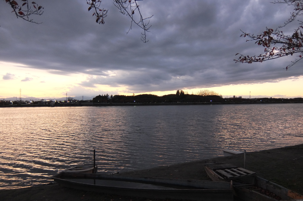 2014/11/03_伊佐沼の夕暮れ