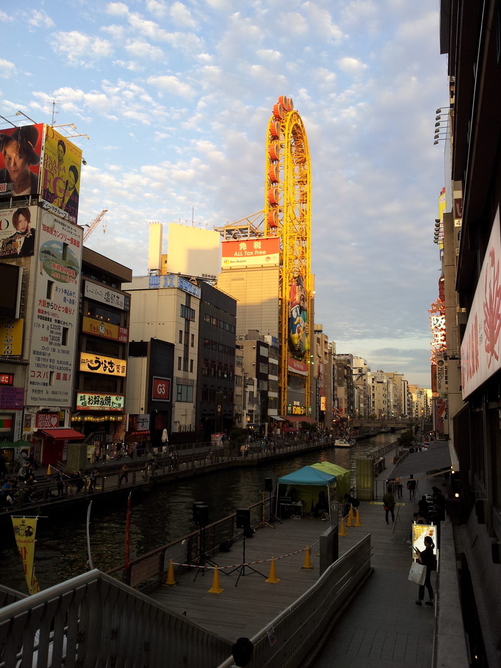 2017/10/27_戎橋からの眺め