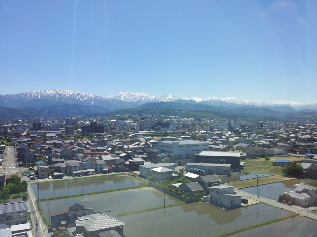 2017/05/19_ありそドーム 展望塔から立山連峰を望む