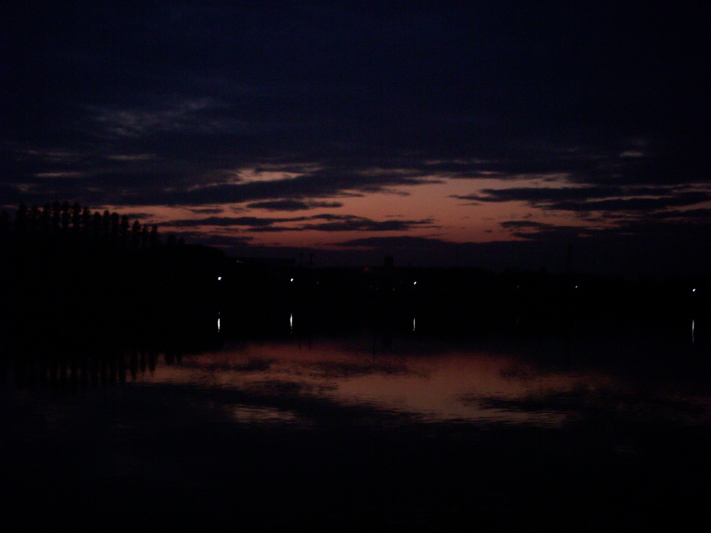 2015/10/11_伊佐沼の夕暮れ