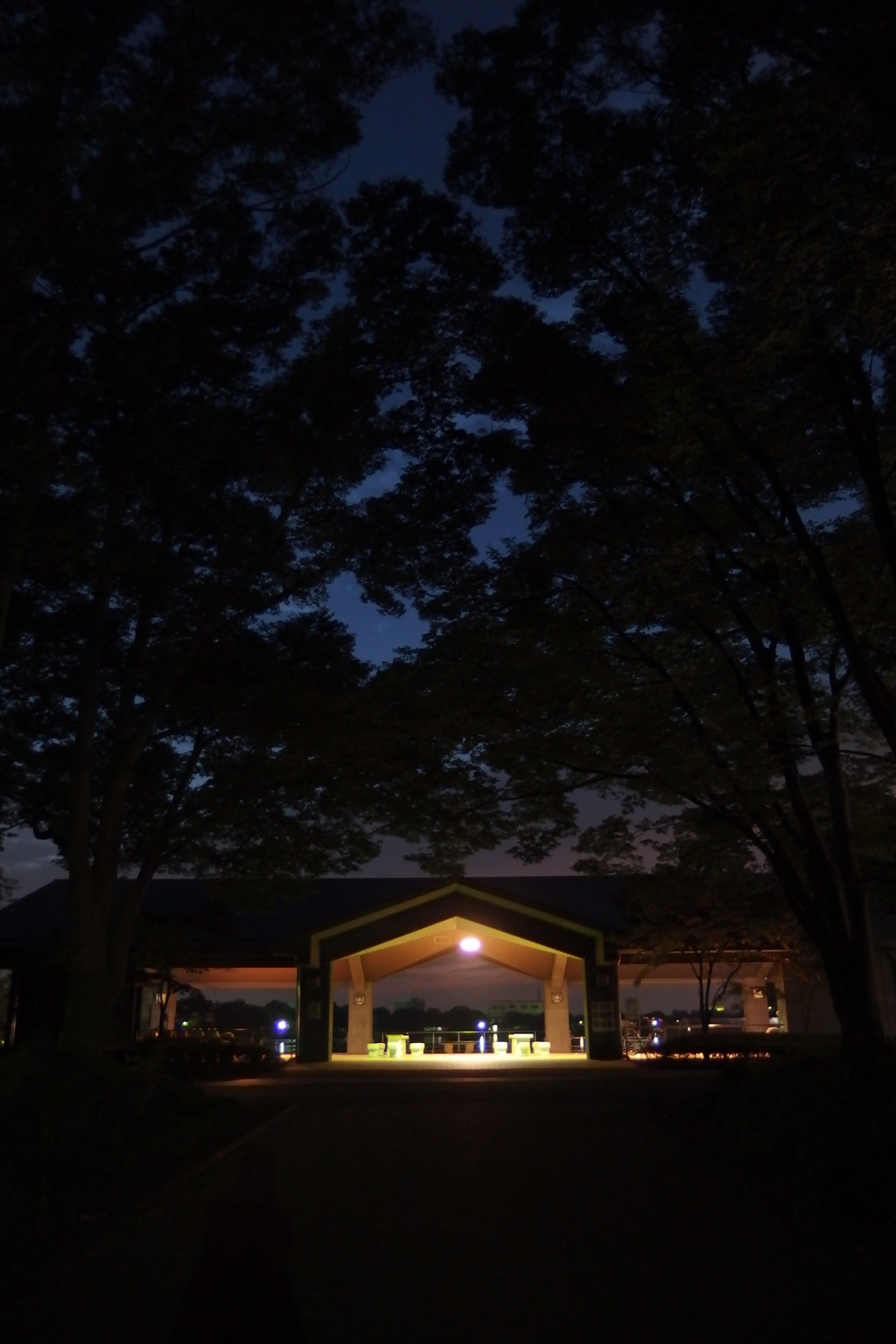 2015/10/03_夕暮れの久喜菖蒲公園