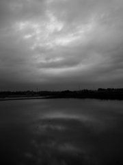 2017/05/27_水田の曇天