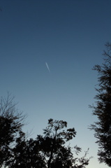 2014/03/15_飛行機雲