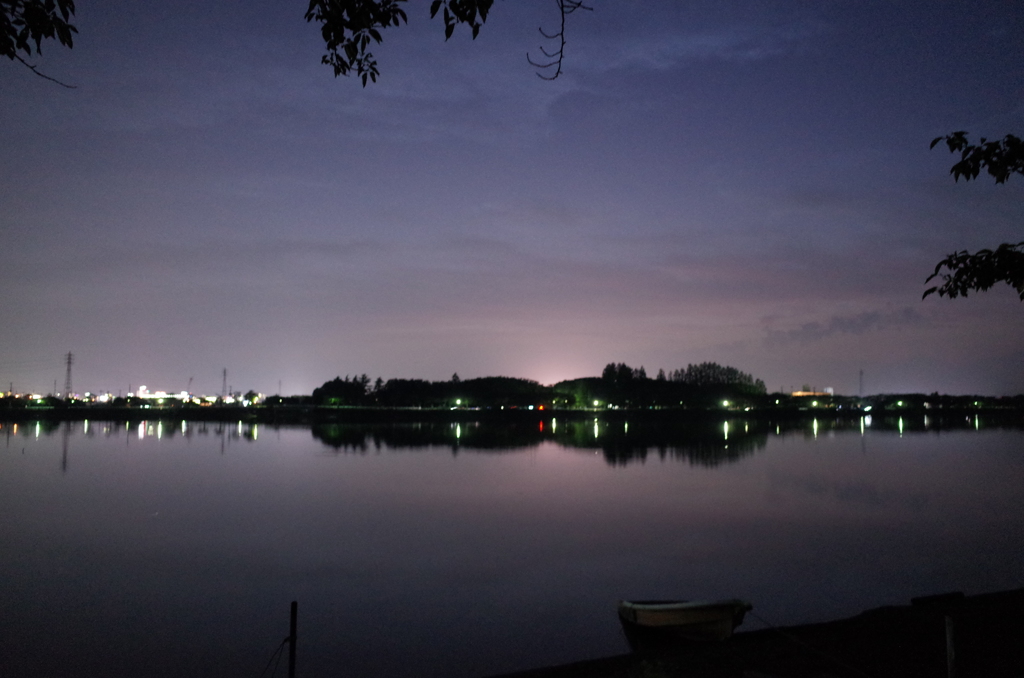 2015/09/13_伊佐沼の夕暮れ