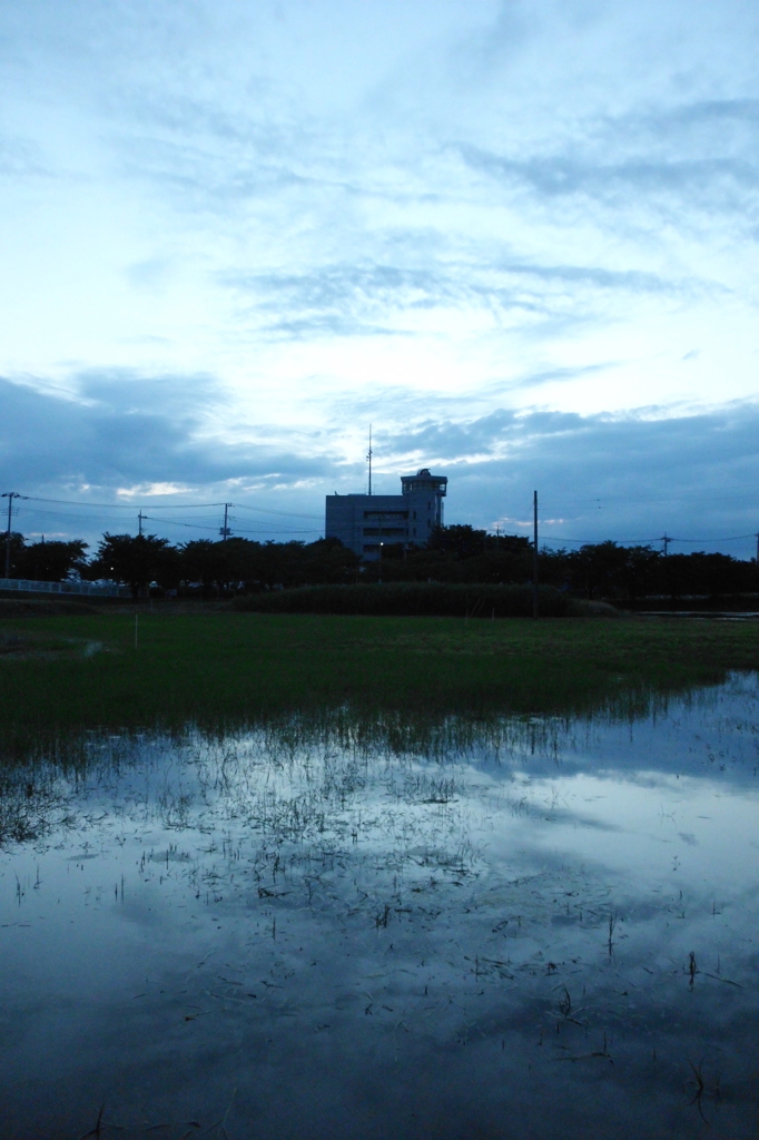 2015/06/21_夕暮れのラブミー農場跡地