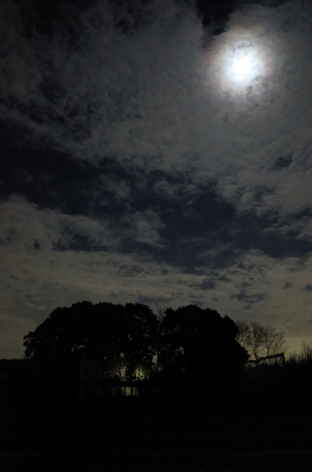 2015/02/08_月と仄灯り