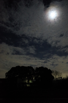 2015/02/08_月と仄灯り