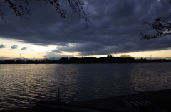 2014/11/03_伊佐沼の夕暮れ