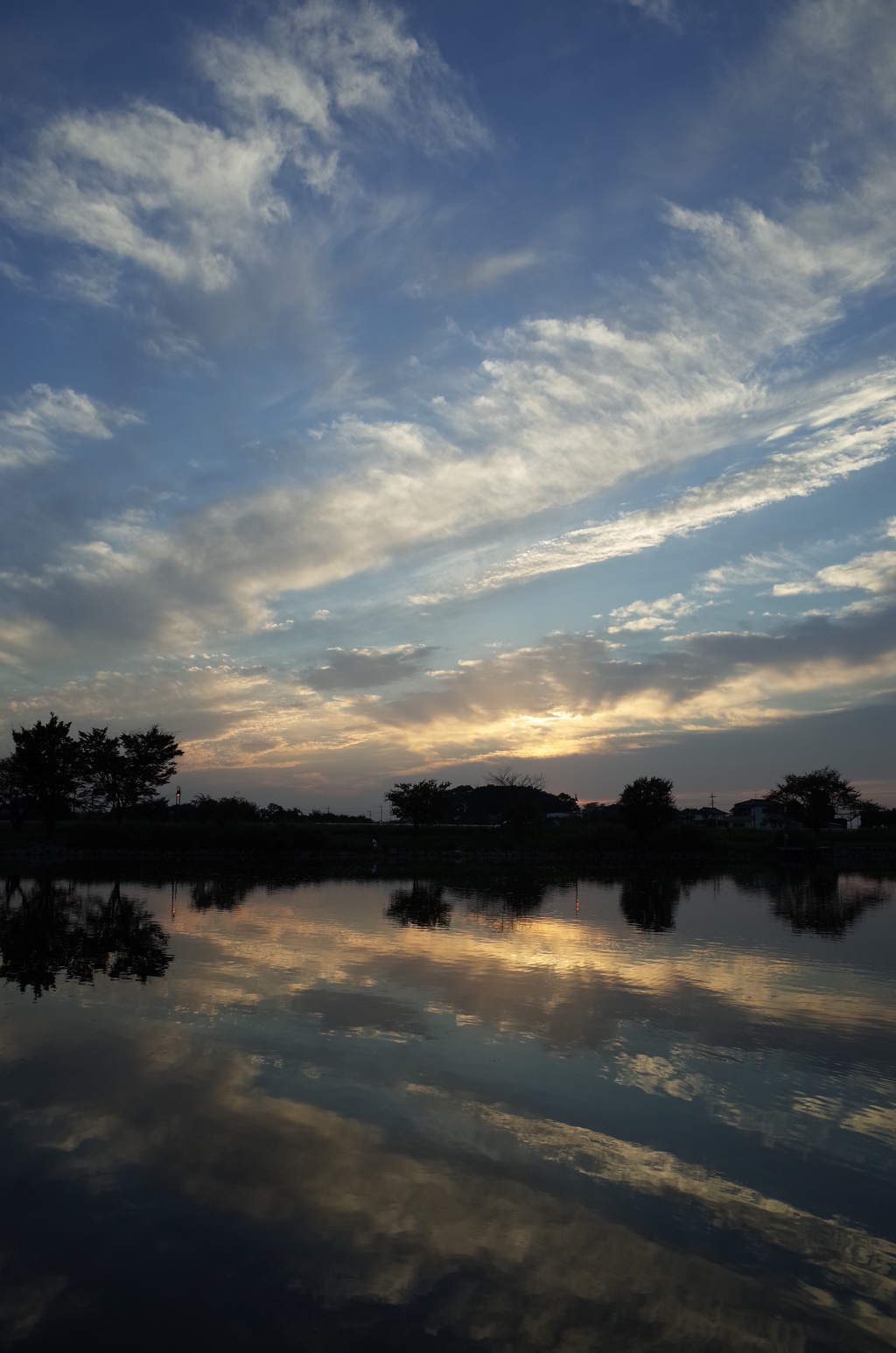 2015/10/03_柴山沼の夕暮れ