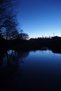 2016/01/01_新沼の夕暮れ