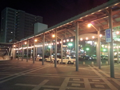 2016/11/12_夜の弘前駅前