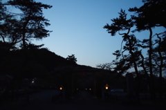 2014/04/12_夕暮れの高麗神社