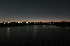 2015/01/10_山ノ神沼の夕暮れ