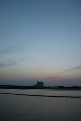 2016/06/18_水田の夕暮れ