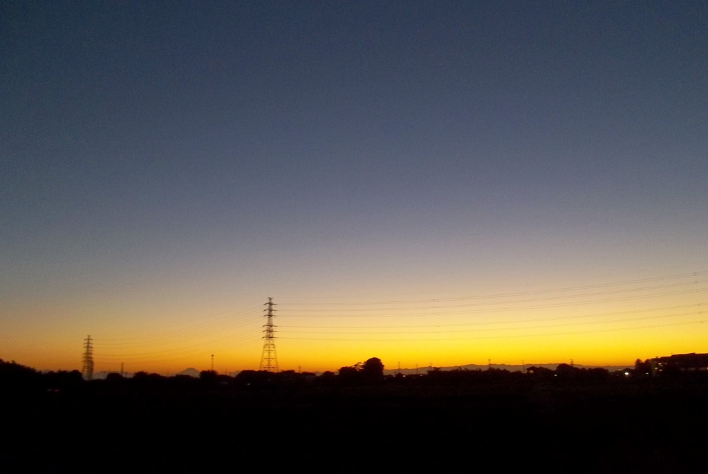 2015/10/25_夕暮れ