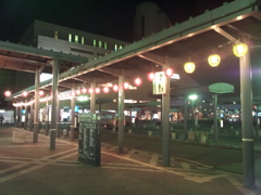 2016/11/12_夜の弘前駅前