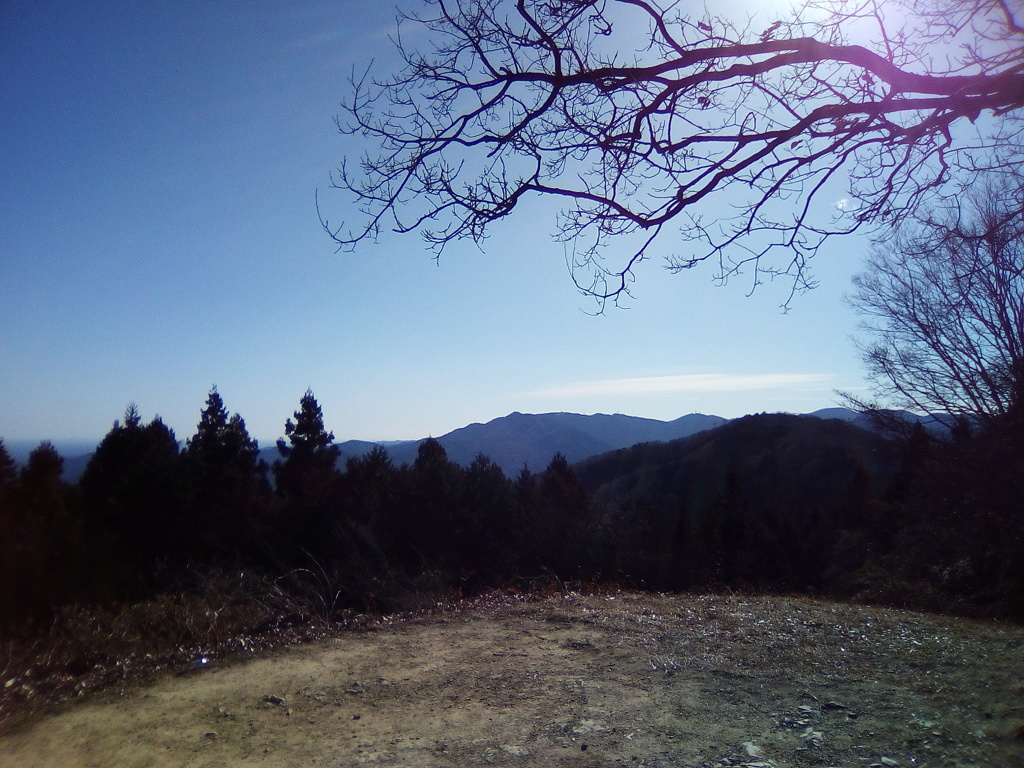 2017/12/30_登谷山山頂からの眺め