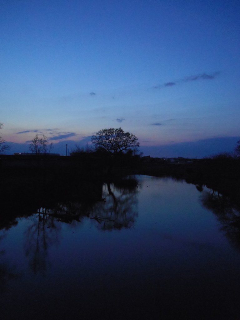 2017/04/02_古川の夕暮れ