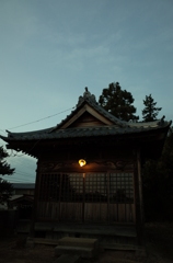 2014/11/23_夕暮れの天神社