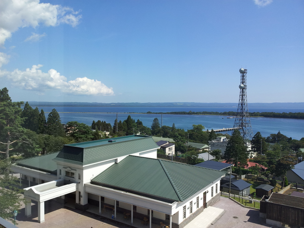 2018/09/14_海望館から安渡館と大湊湾を望む