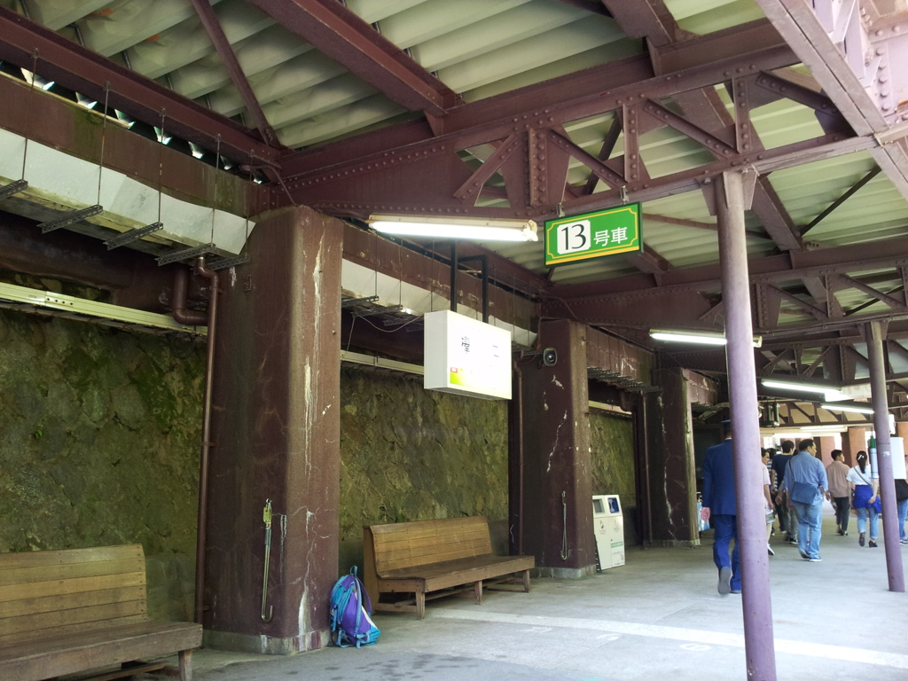 2017/05/20_欅平駅ホーム