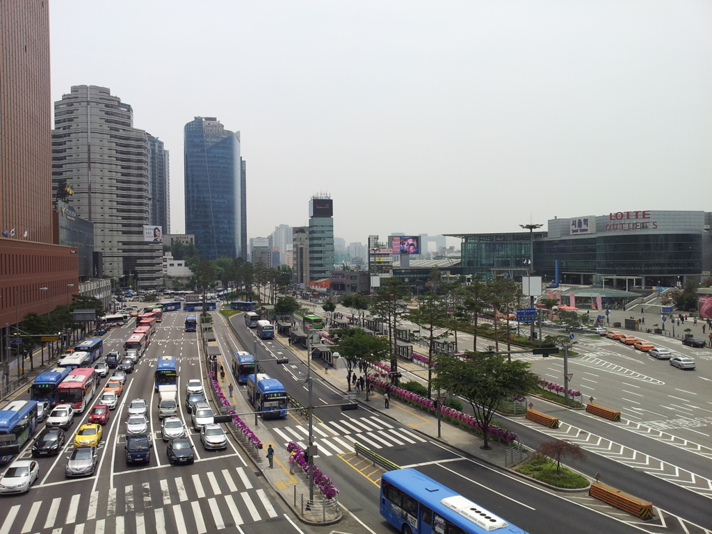 2017/06/19_ソウル路7017からの眺め