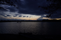 2014/11/03_伊佐沼の夕暮れ