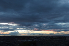 2016/05/21_カールトン・ヒルからフォース湾の夕暮れを望む